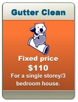 Gutter Clean Gutter Clean Gutter Clean Fixed price  $110  For a single storey/3 bedroom house.